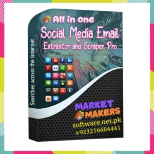 All in one Social Media Email Extraxtor and Scraper Pro