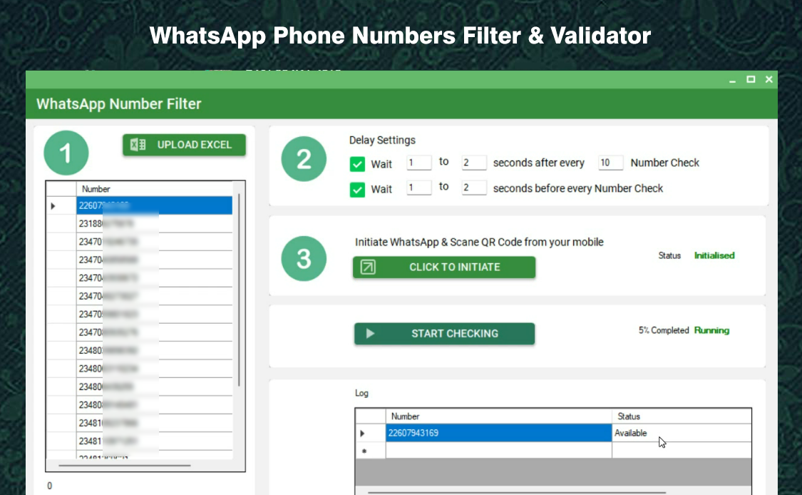 Send Message to Unlimited Contacts With Custom Configurations